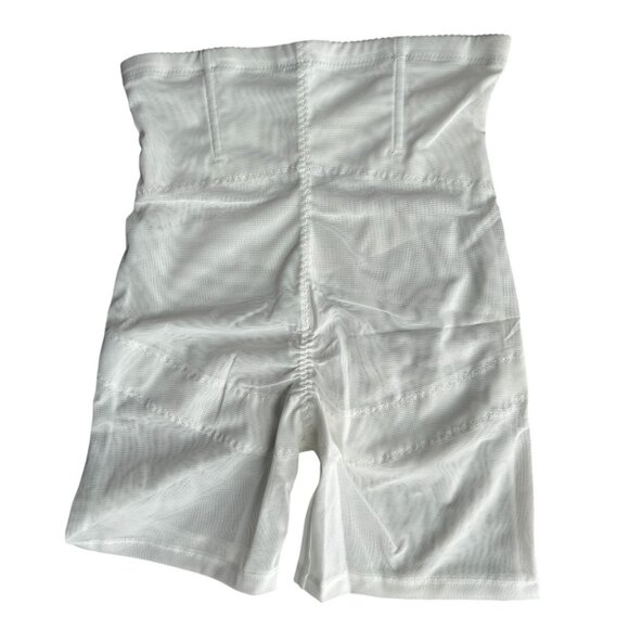 Shapewear High Waist Tummy Control Boyshorts 2-Pack Black White XL Compression - Picture 3 of 12